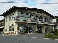 王滝村公民館付近